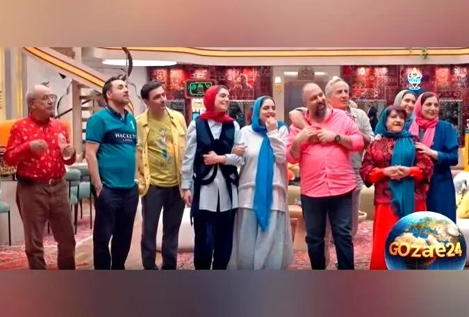 حضور پرانرژی بازیگران ایرانی و همسرانشان در فصل پایانی برنامه جوکر خانوادگی با چهره‌های مشهور و همدلی خانواده‌ها