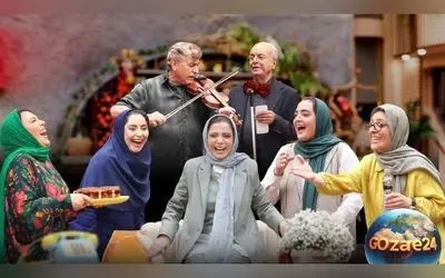 اشک‌های احساسی سوسن پرور پس از دریافت تندیس جوکر2 + واکنش احسان علیخانی و لحظه دیدنی برنامه