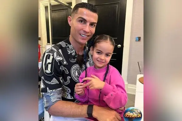 جشن تولد فانتزی و مجلل دختر رونالدو با کیک دوطبقه پرنسس در خانه دروین + عکس