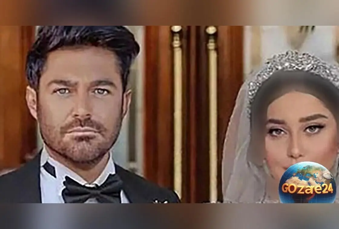 عروسی لوکس محمدرضا گلزار و همسرش آیسان آقاخانی در باغ تالار شاهانه + لباس عروس اروپایی و دسته گل منحصربه‌فرد