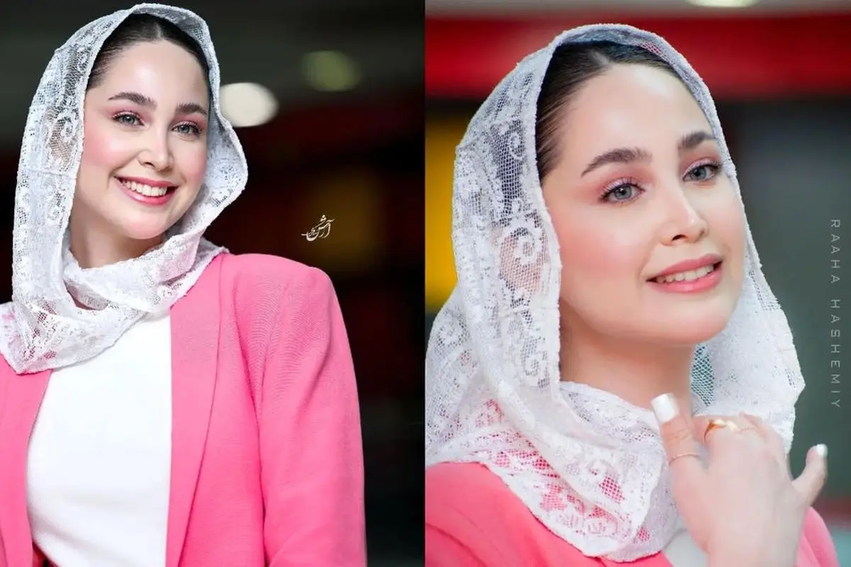 تینا یلان در اکران مردمی با استایل شیک و کت صورتی، مرکز توجه حضار شد