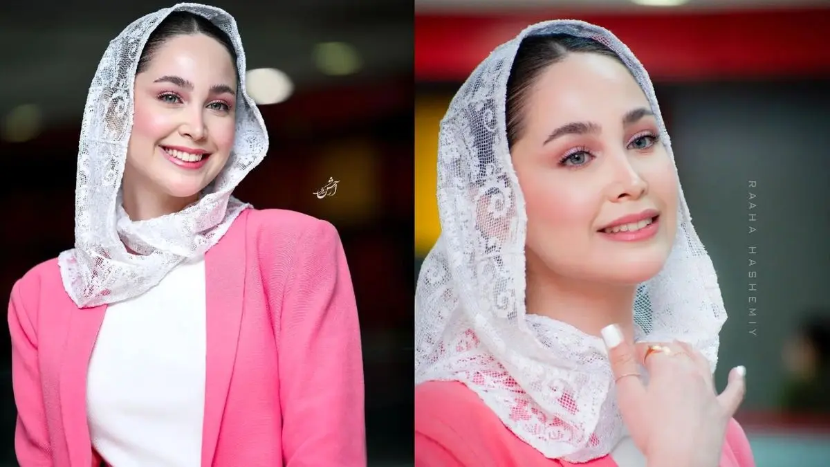 تینا یلان در اکران مردمی با استایل شیک و کت صورتی، مرکز توجه حضار شد