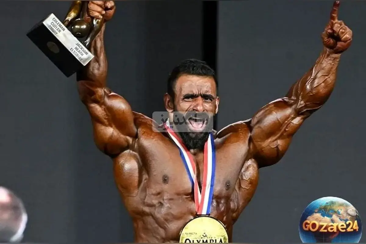 نگاهی به غرفه قهرمانی هادی چوپان و فیلمی از جوایزش در خانه؛ داستان موفقیت "گرگ پارسی" و الهام‌بخشی برای جوانان