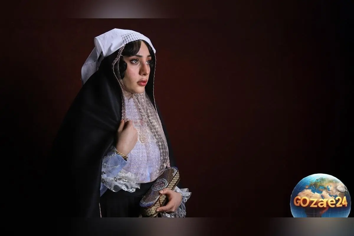 حضور متفاوت بازیگران ایرانی با روبنده، چارقد و ارخالق قاجاری در بازار قدیمی + داستان عشق دختر و پسر در سریال «بامداد خمار»