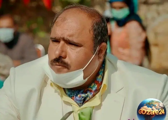 تصاویر جشن تولد ساده و بامزه کاظم نوربخش بازیگر نون خ با کیک خنده دار و لحظات خاص