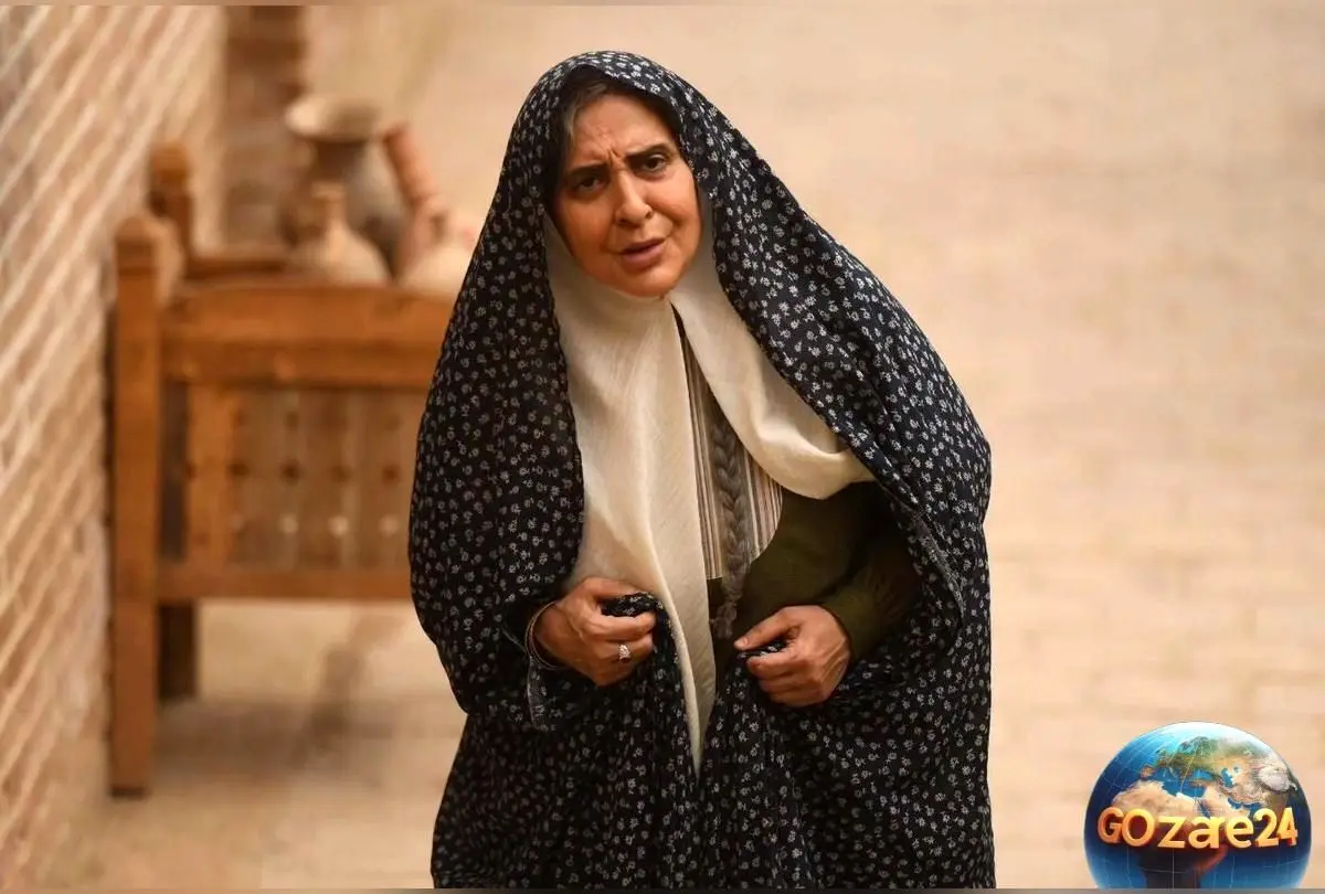 مرجانه گلچین با گریم متفاوت در نقش دایه ترلان پروانه در سریال بامداد خمار + عکس دیدنی