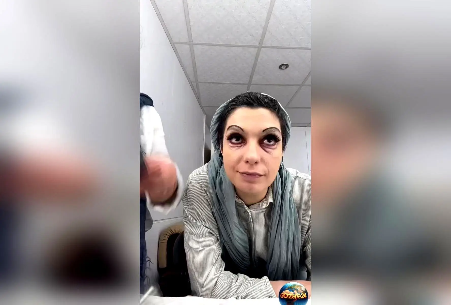گریم متفاوت و عجیب الیکا عبدالرزاقی؛ تغییر چهره خانم بازیگر و شگفتی در ظاهر او