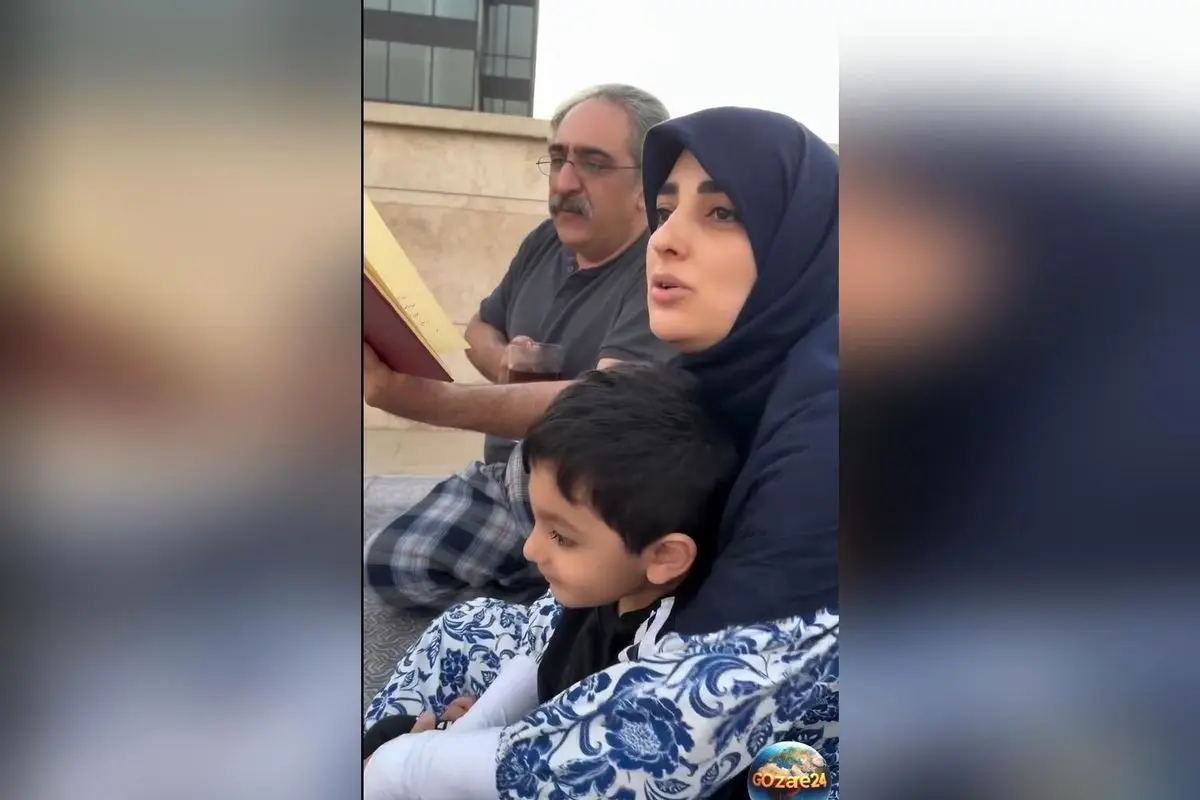 ویدیوی جالب ستاره سادات قطبی از زندگی پر از بچه و لحظات آرامش در خانه + شعر شهرام شکیبا در اوضاع خاص