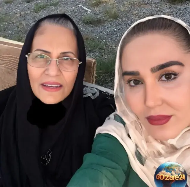 تصویر غم‌انگیز مادر زهره فکور صبور پس از درگذشت دخترش | حال و هوای در هم شکسته مادر در مراسم ختم
