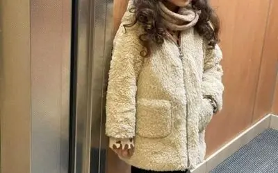 نبات استخری دختر شاهرخ استخری در مهدکودک اروپایی بلژیک؛ لحظه‌های بانمک و دیدنی بازی در کنار دوستان خارجی