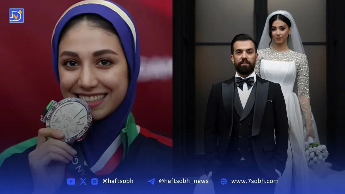 عکس‌های خصوصی و جذاب عروسی مرجان سلحشوری قهرمان تکواندو ایران لو رفت! + تصاویر لباس رویایی و لحظه‌های خاص
