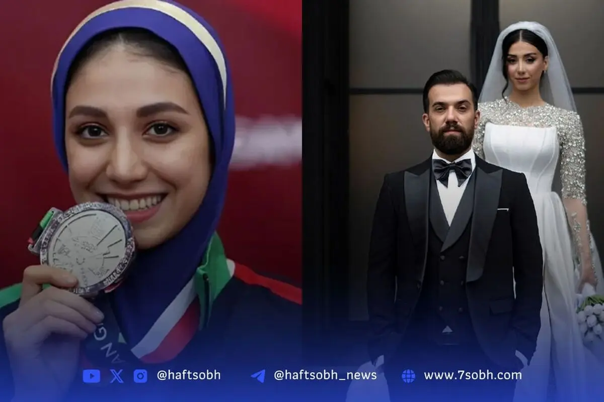 عکس‌های خصوصی و جذاب عروسی مرجان سلحشوری قهرمان تکواندو ایران لو رفت! + تصاویر لباس رویایی و لحظه‌های خاص