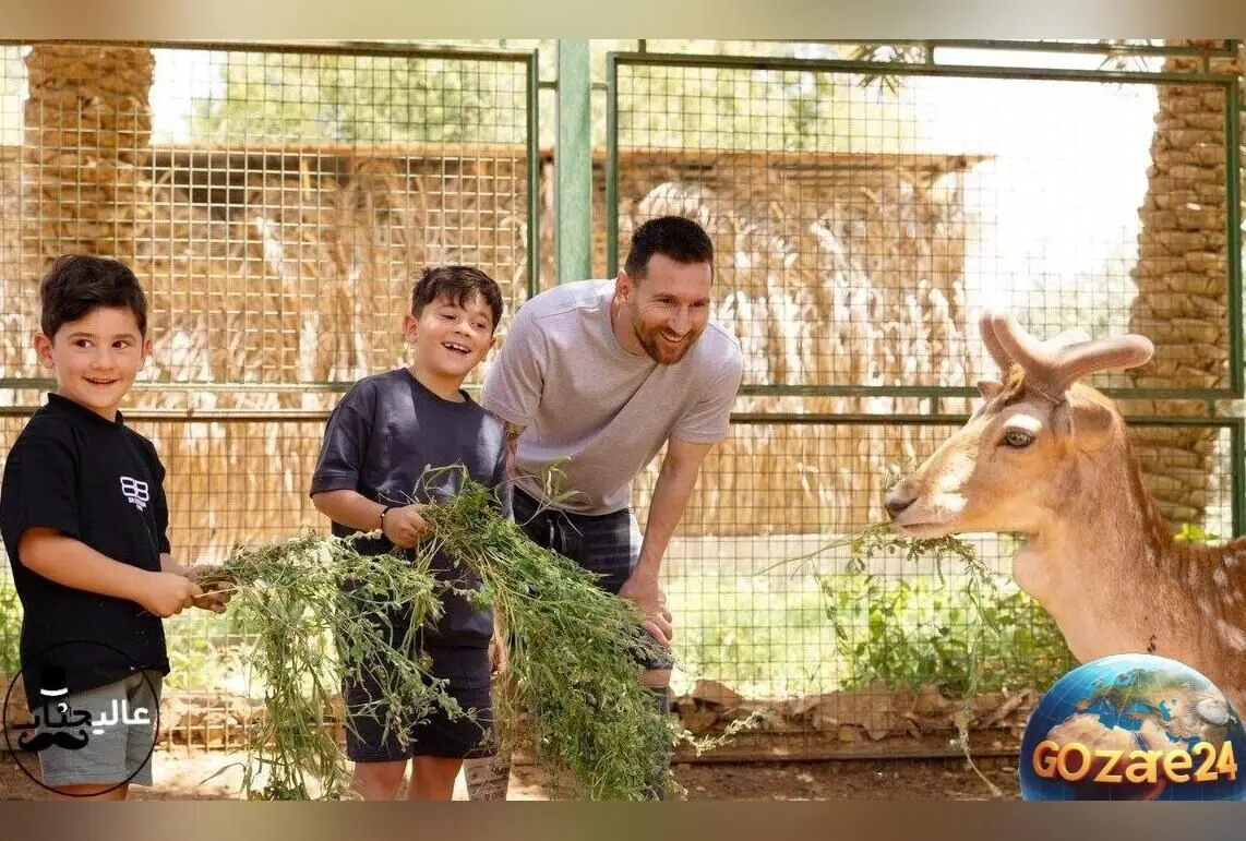 ویدئو: گردش خانوادگی لیونل مسی در عربستان پس از محرومیت دو هفته‌ای به دلیل سفر بدون اجازه