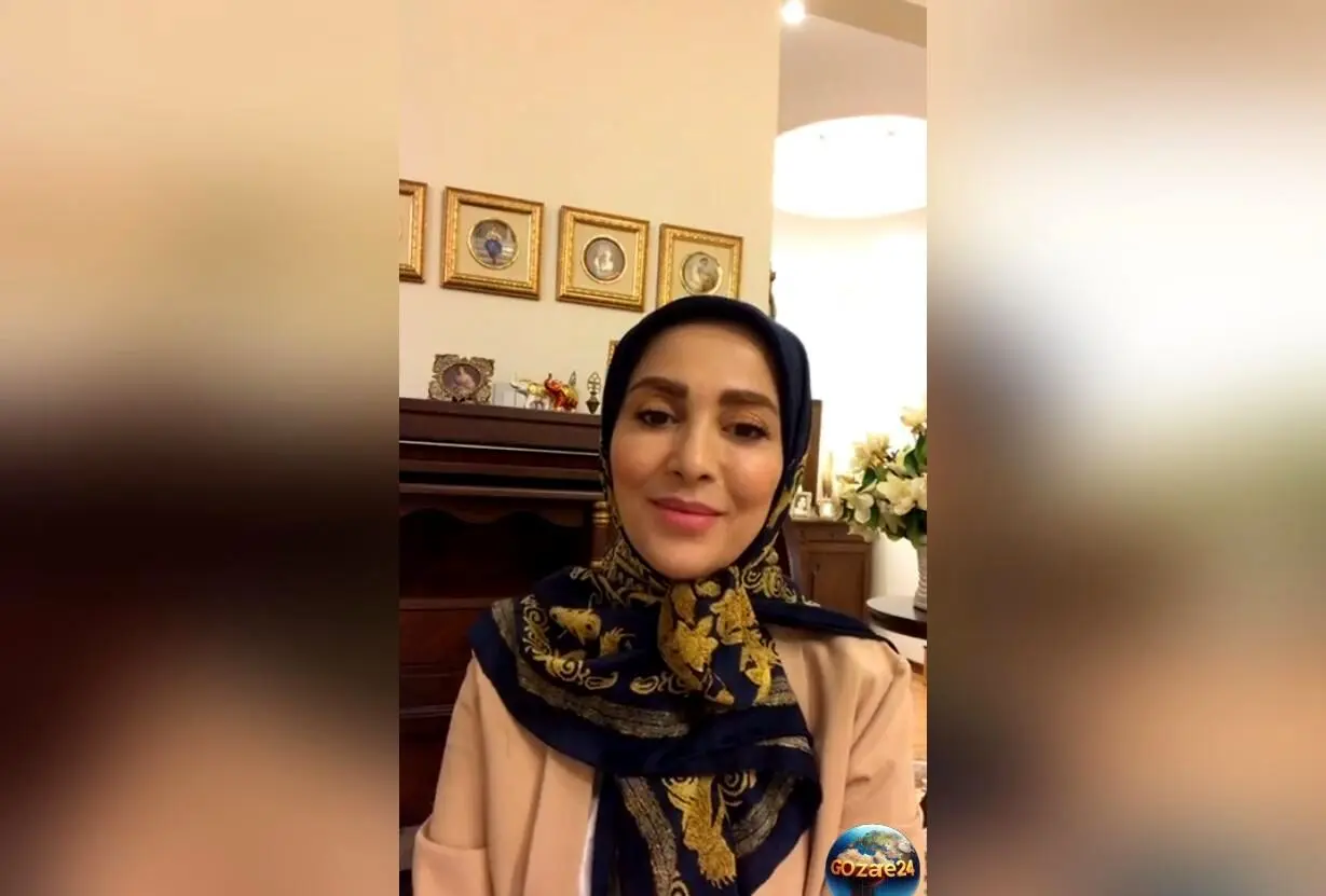 کشف دکوراسیون لوکس منزل ژیلا صادقی با سبک باروک، مبلمان ورساچه و جزئیات هنری بی‌نظیر