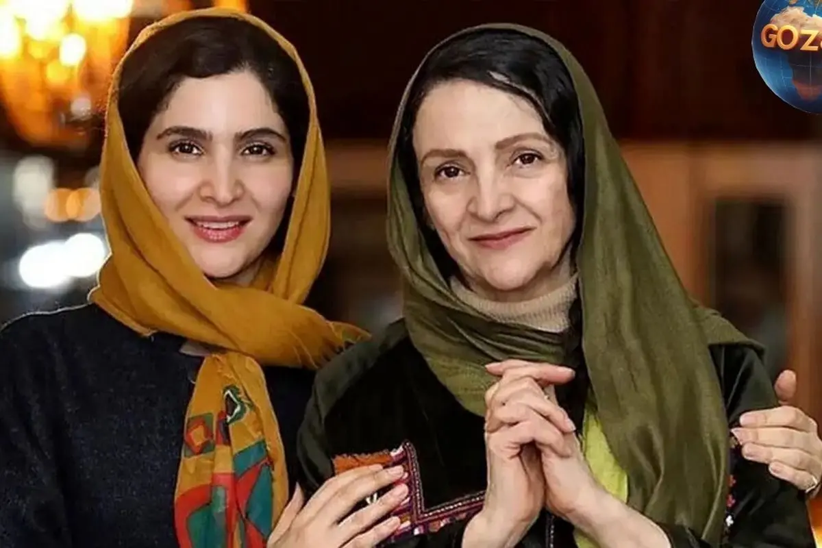 گلاب آدینه و دخترش در پشتصحنه تئاتر؛ لحظهای دلنشین