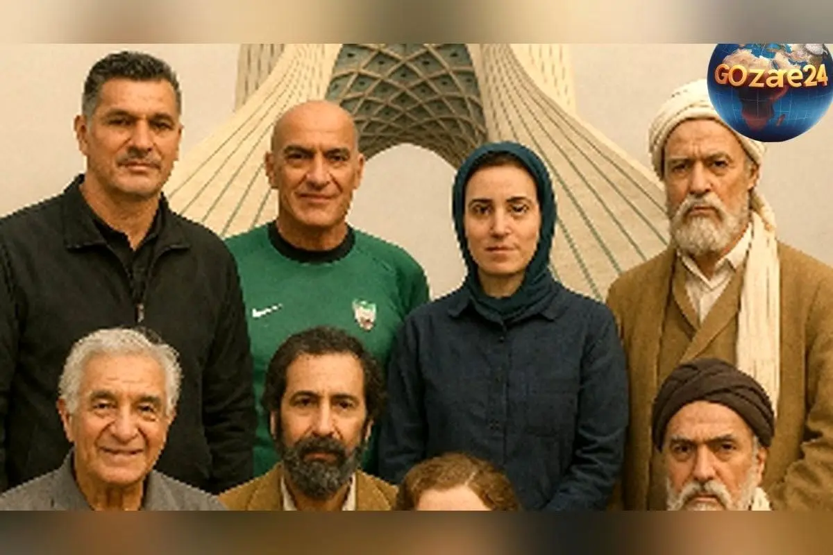 مجسمه‌های اسطوره‌های ایرانی با فناوری هوش مصنوعی در مقابل برج آزادی تهران نصب شد؛ نمادی از افتخارات ملی در علم، ورزش و ادب