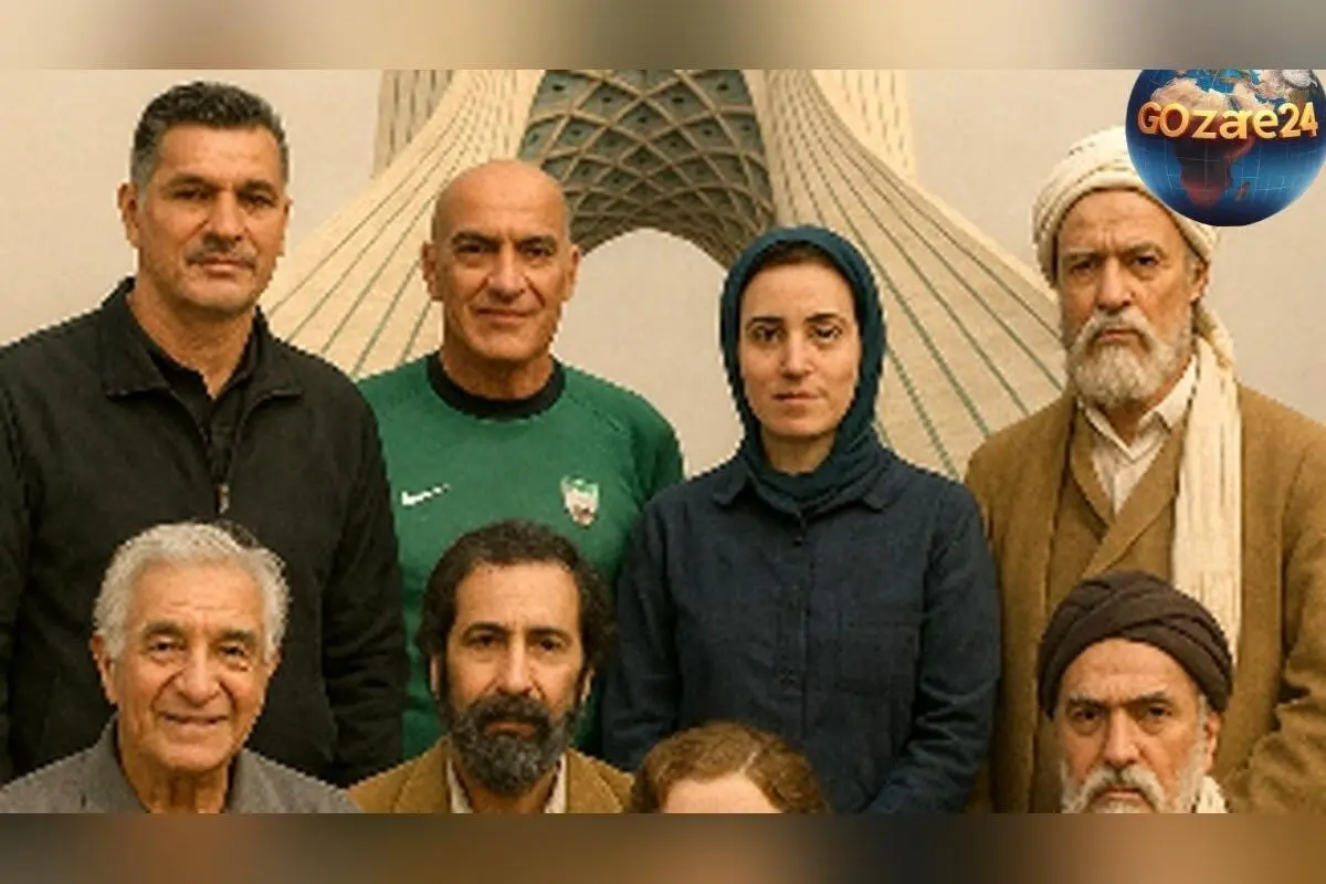 مجسمه‌های اسطوره‌های ایرانی با فناوری هوش مصنوعی در مقابل برج آزادی تهران نصب شد؛ نمادی از افتخارات ملی در علم، ورزش و ادب