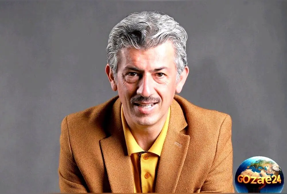 عکس خانوادگی سیروس همتی و دوقلوهای زیبای او، ستاره سریال دلدادگان