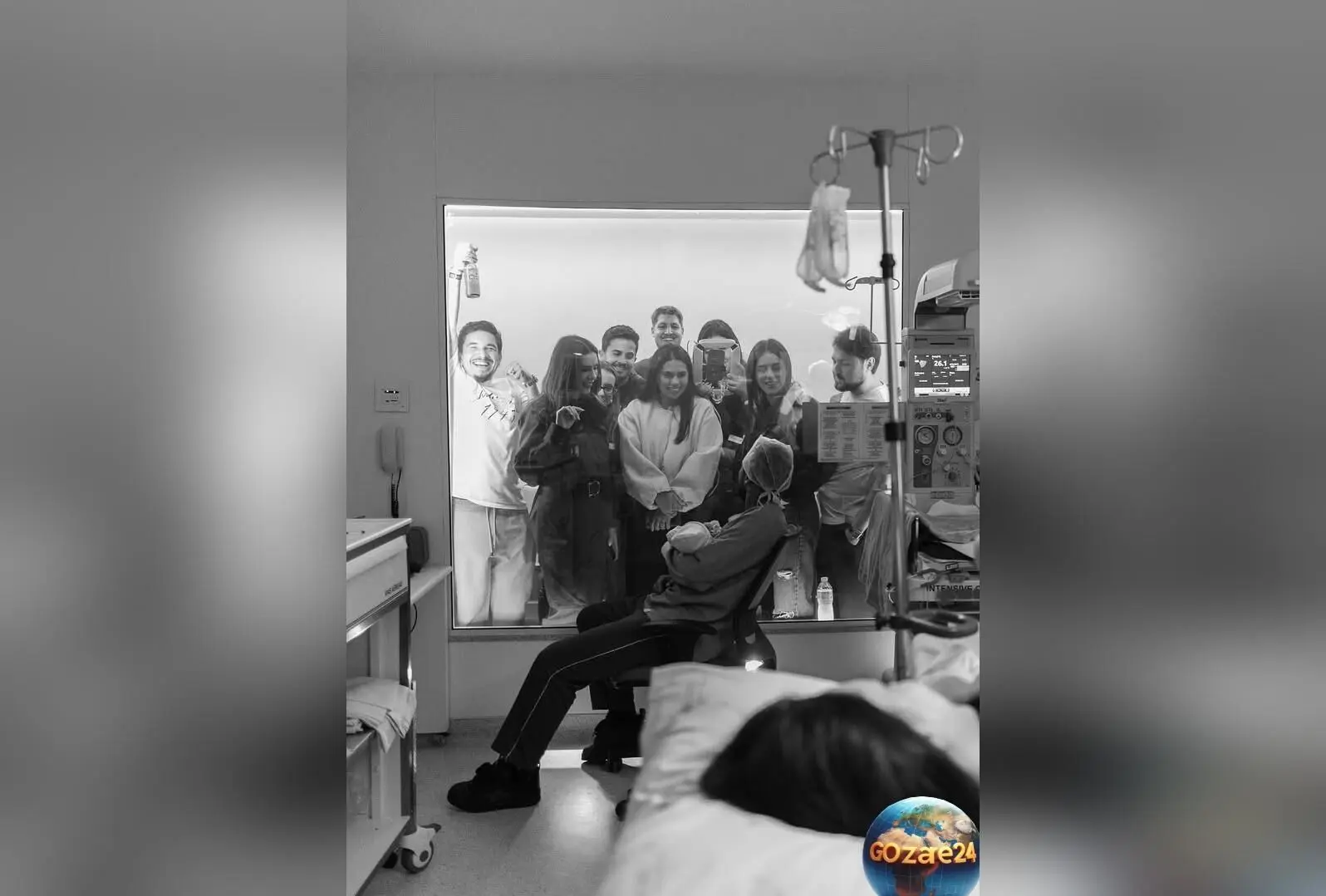 تصویر دیدنی از گهواره نوزادی فوق‌العاده زیبا و توردوزی شده دختر نیمار با پتو و بالشت خاص + فیلم