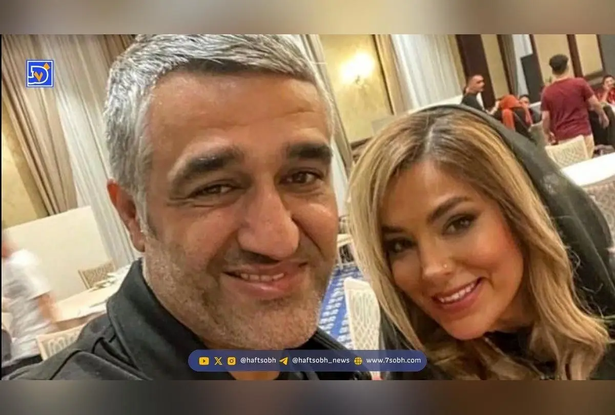 پژمان جمشیدی و همسر ارسطوی پایتخت در پشت صحنه نمایش «زنبورهای حوالی آزادی» + عکس جدید