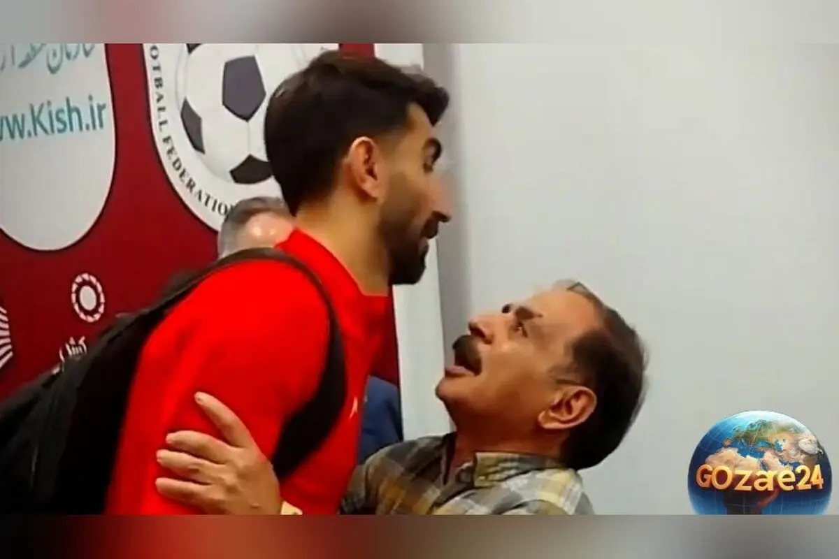 ویدیو دیدنی: بازیکنان تیم ملی فوتبال با قدرت‌الله ایزدی (رشید) در دیداری صمیمانه و خنده‌دار
