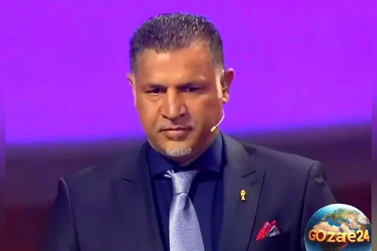 علی دایی با ذوق و خوشحالی از برنده شدن جایزه 100 هزار تومانی پس از درخشش در بازی ملی+عکس