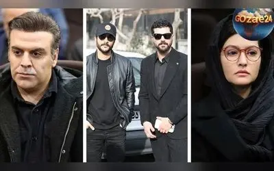 حضور هنرمندان ایرانی در مراسم بزرگداشت ربابه بختیاری با استایل‌های عزاداری و چهره‌هایی پر از غم