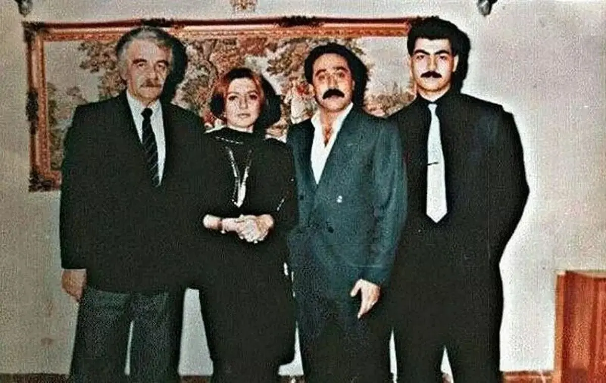 سفر به دهه ۵۰: عکس تاریخی منوچهر نوذری، گوگوش، حمیرا و داریوش در برنامه رادیویی نوستالژیک