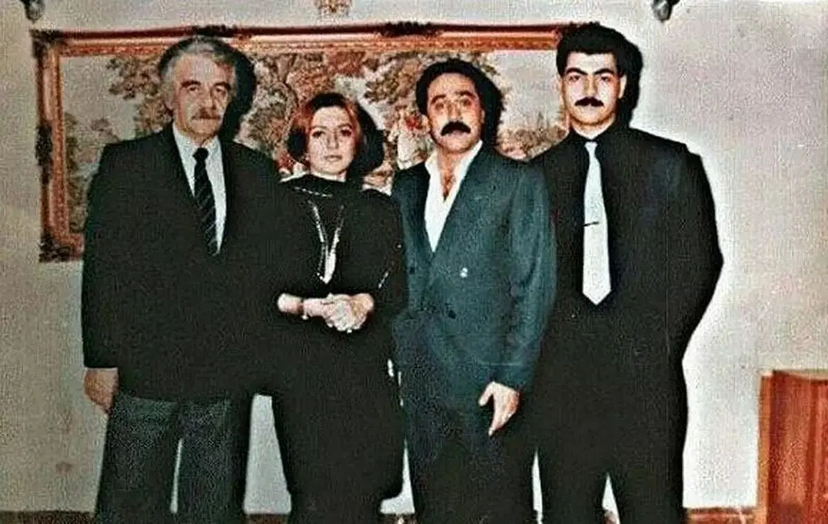 سفر به دهه ۵۰: عکس تاریخی منوچهر نوذری، گوگوش، حمیرا و داریوش در برنامه رادیویی نوستالژیک