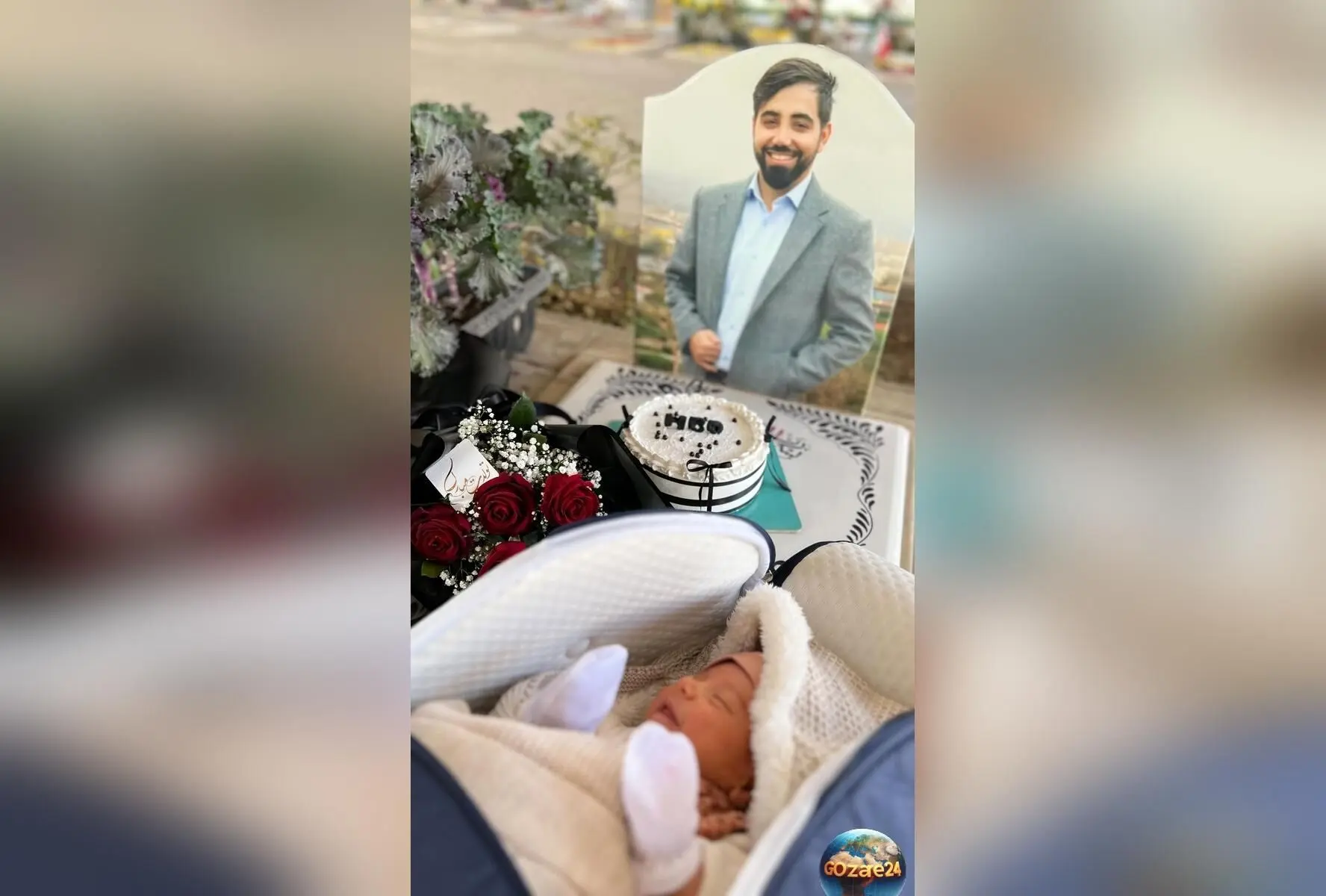 عشق و فداکاری همسر علیرضا تنابنده برادرزاده شهید محسن تنابنده در روز تولد: آرزوهای یک خانواده در غم و امید