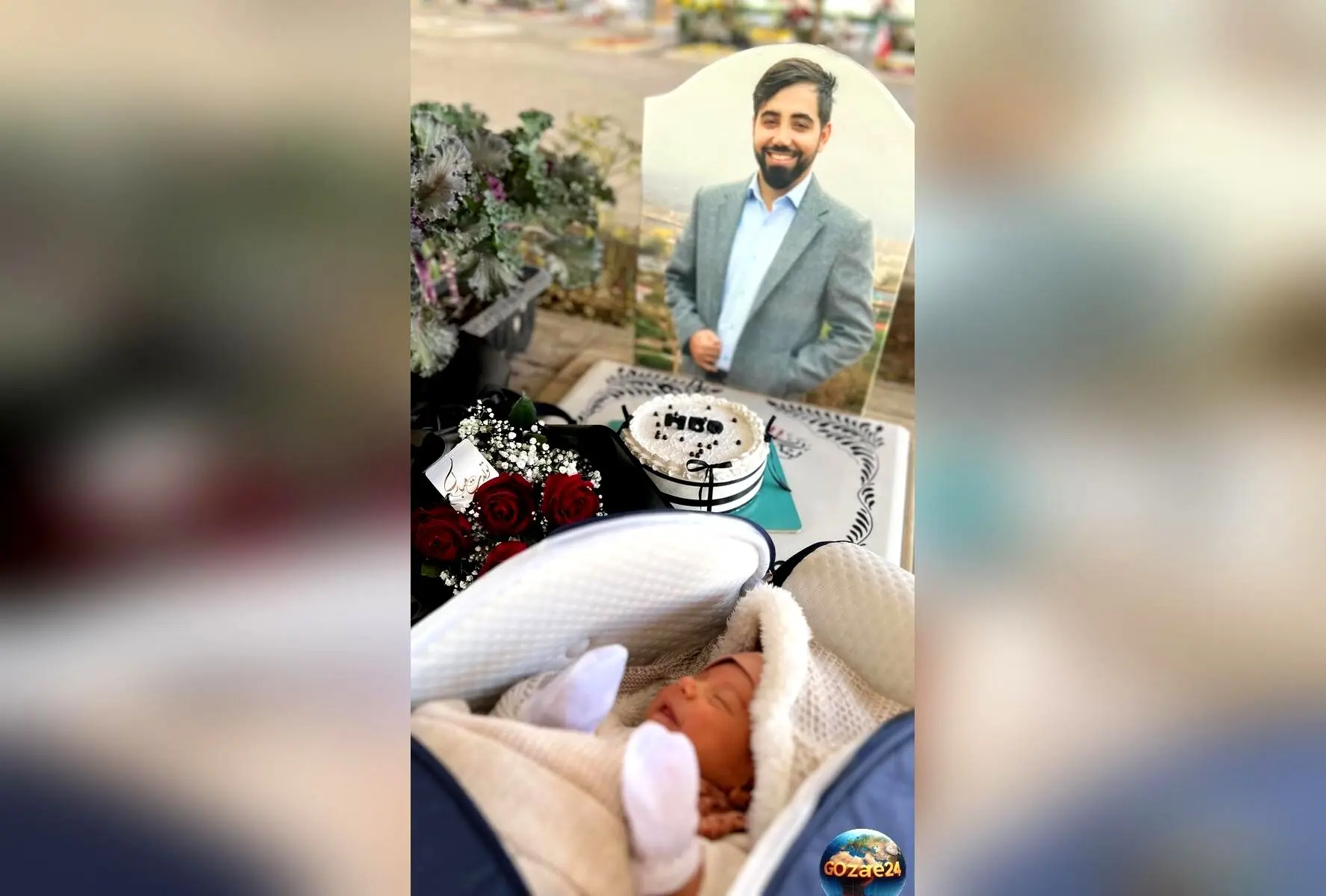 عشق و فداکاری همسر علیرضا تنابنده برادرزاده شهید محسن تنابنده در روز تولد: آرزوهای یک خانواده در غم و امید