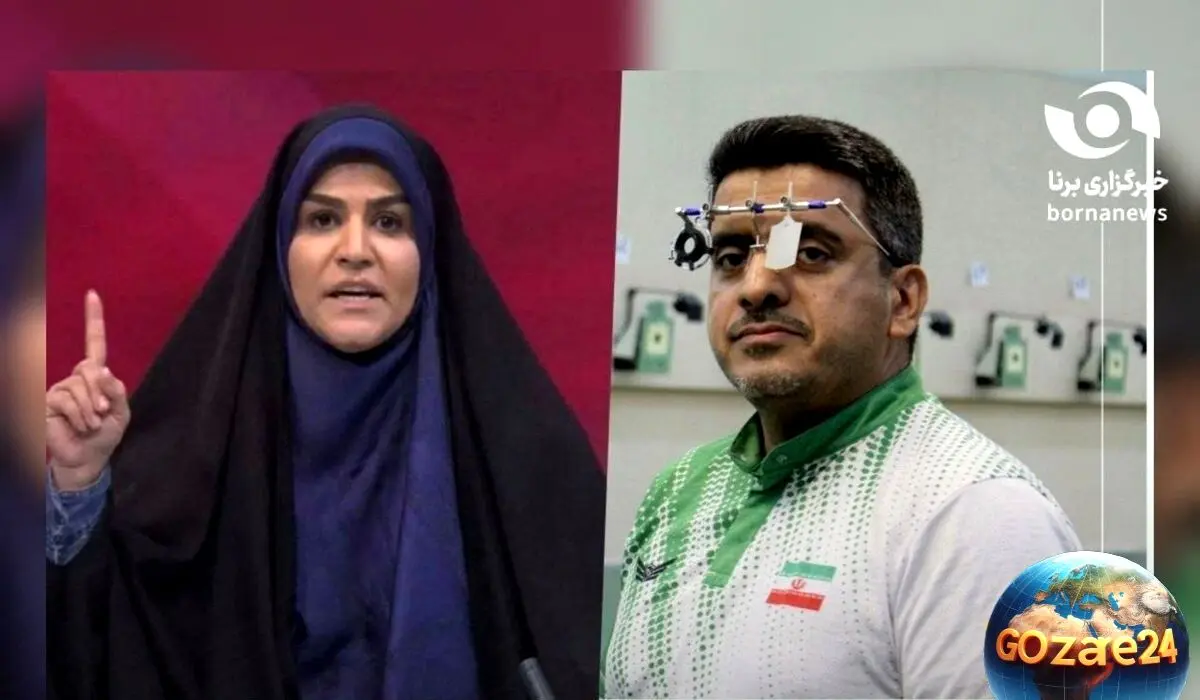 قهرمان المپیک مدال طلای خود را به سحر امامی، مجری شجاع صداوسیما، اهدا کرد + واکنش‌های گسترده در شبکه‌های اجتماعی