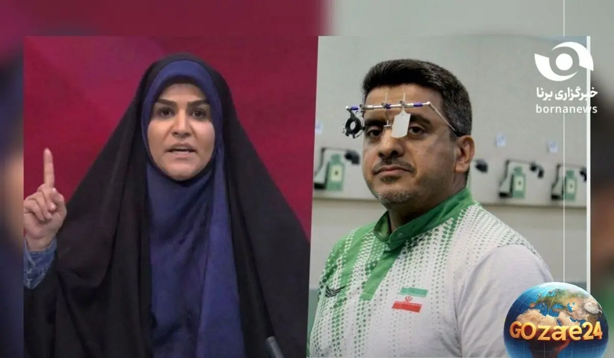 قهرمان المپیک مدال طلای خود را به سحر امامی، مجری شجاع صداوسیما، اهدا کرد + واکنش‌های گسترده در شبکه‌های اجتماعی