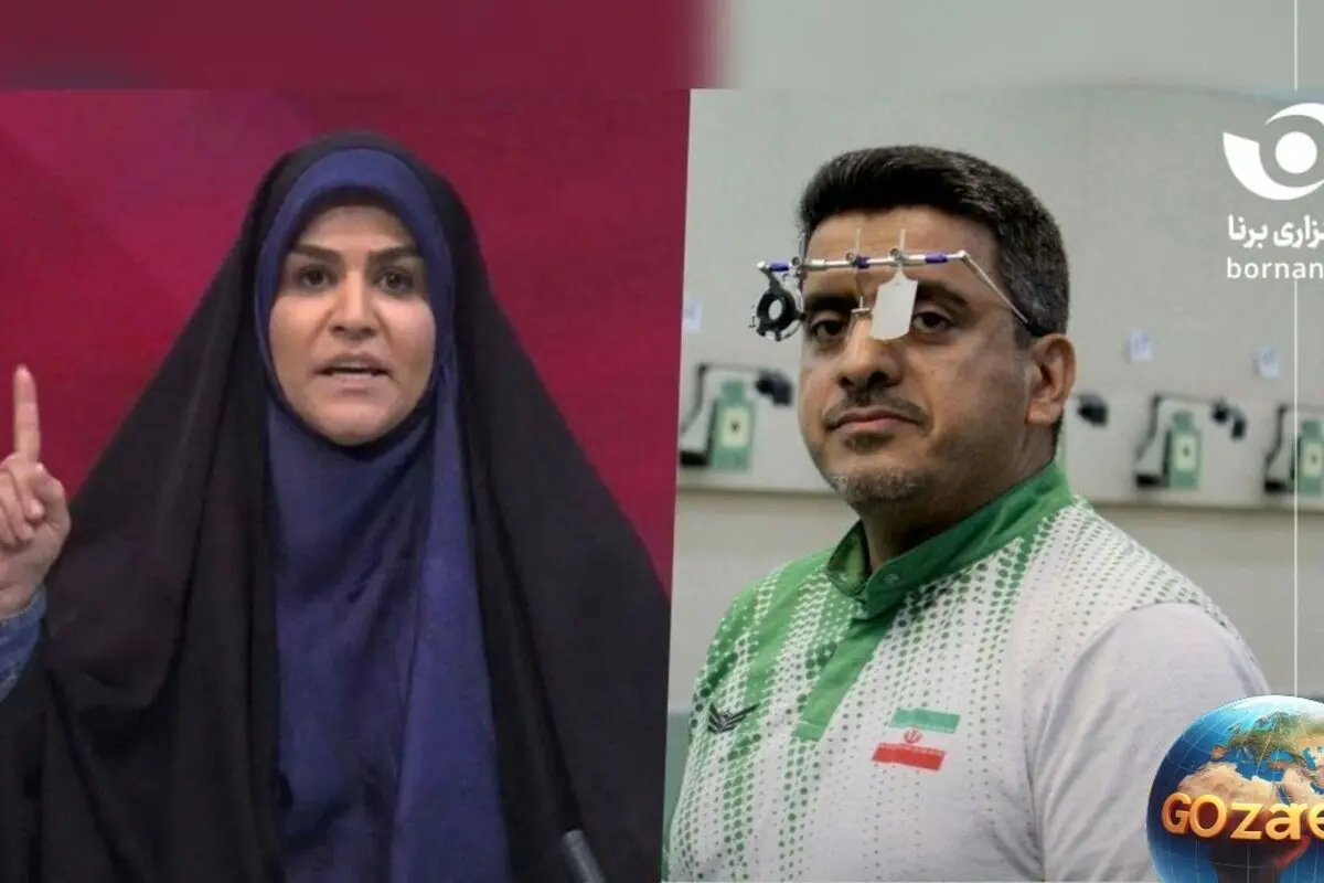 قهرمان المپیک مدال طلای خود را به سحر امامی، مجری شجاع صداوسیما، اهدا کرد + واکنش‌های گسترده در شبکه‌های اجتماعی