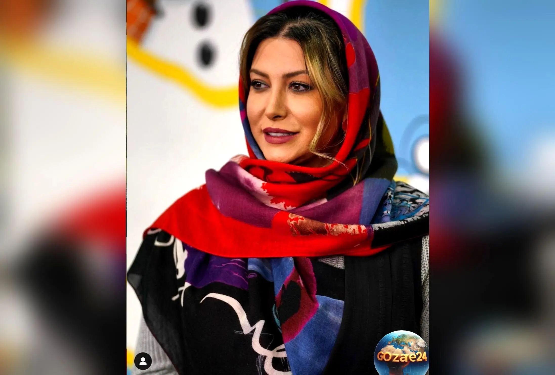 عکس جذاب و لوکس فریبا نادری در ماشین شیک و مدرن در صفحه اینستاگرامش