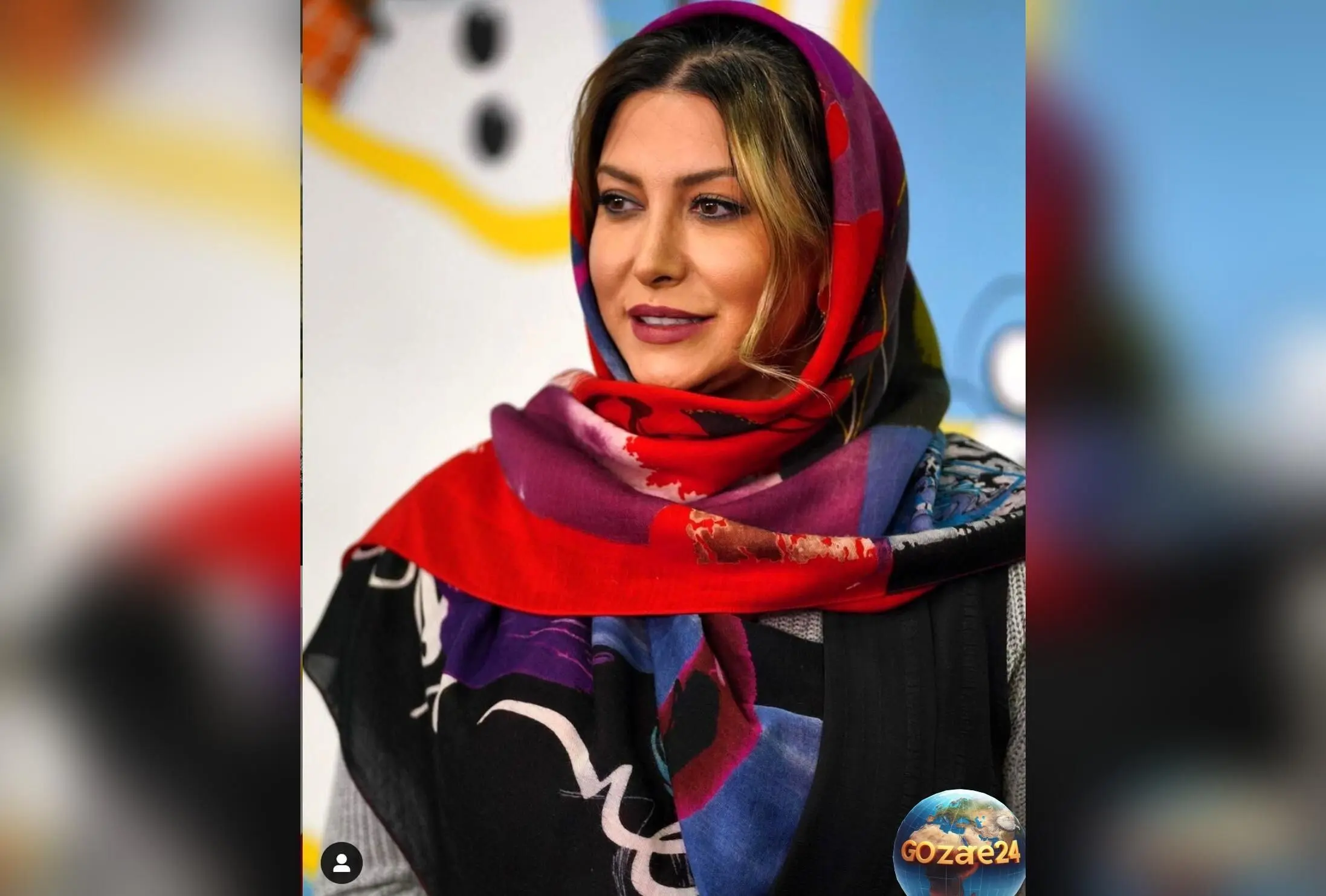 عکس جذاب و لوکس فریبا نادری در ماشین شیک و مدرن در صفحه اینستاگرامش