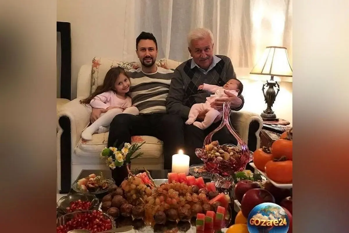 تبریک ویژه روز مادر با عکس کودکانه شاهرخ استخری در آغوش مادر مهربانش | لحظه‌ای شیرین از دوران کودکی و عشق بی‌نهایت