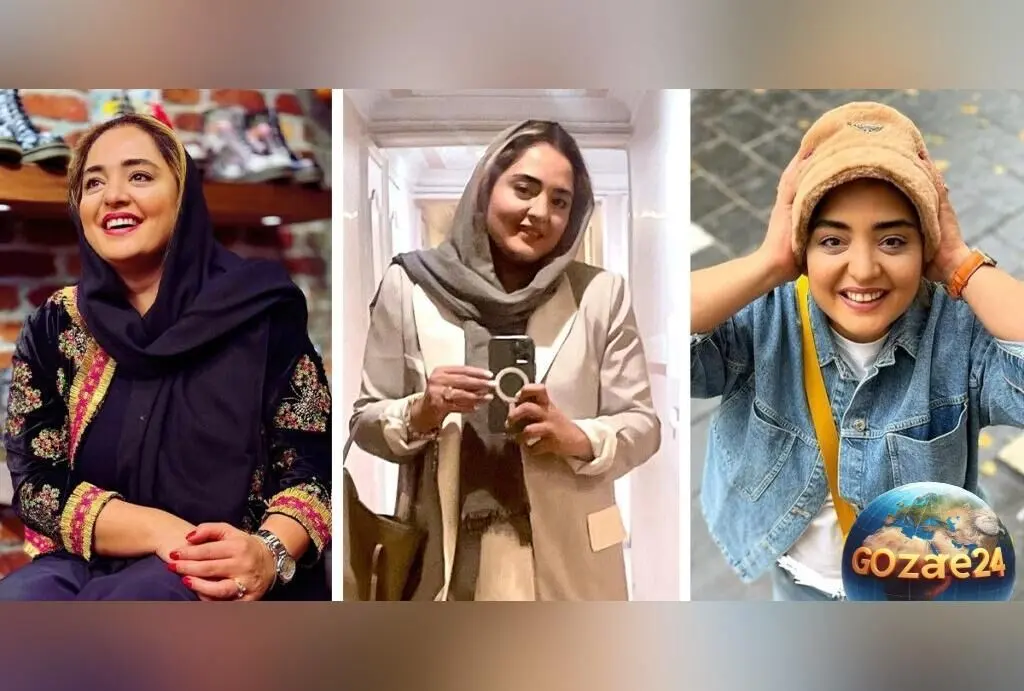 مدل‌های مانتو کتی نرگس محمدی؛ استایل ساده و خاص با سوزن‌دوزی‌های منحصر به فرد