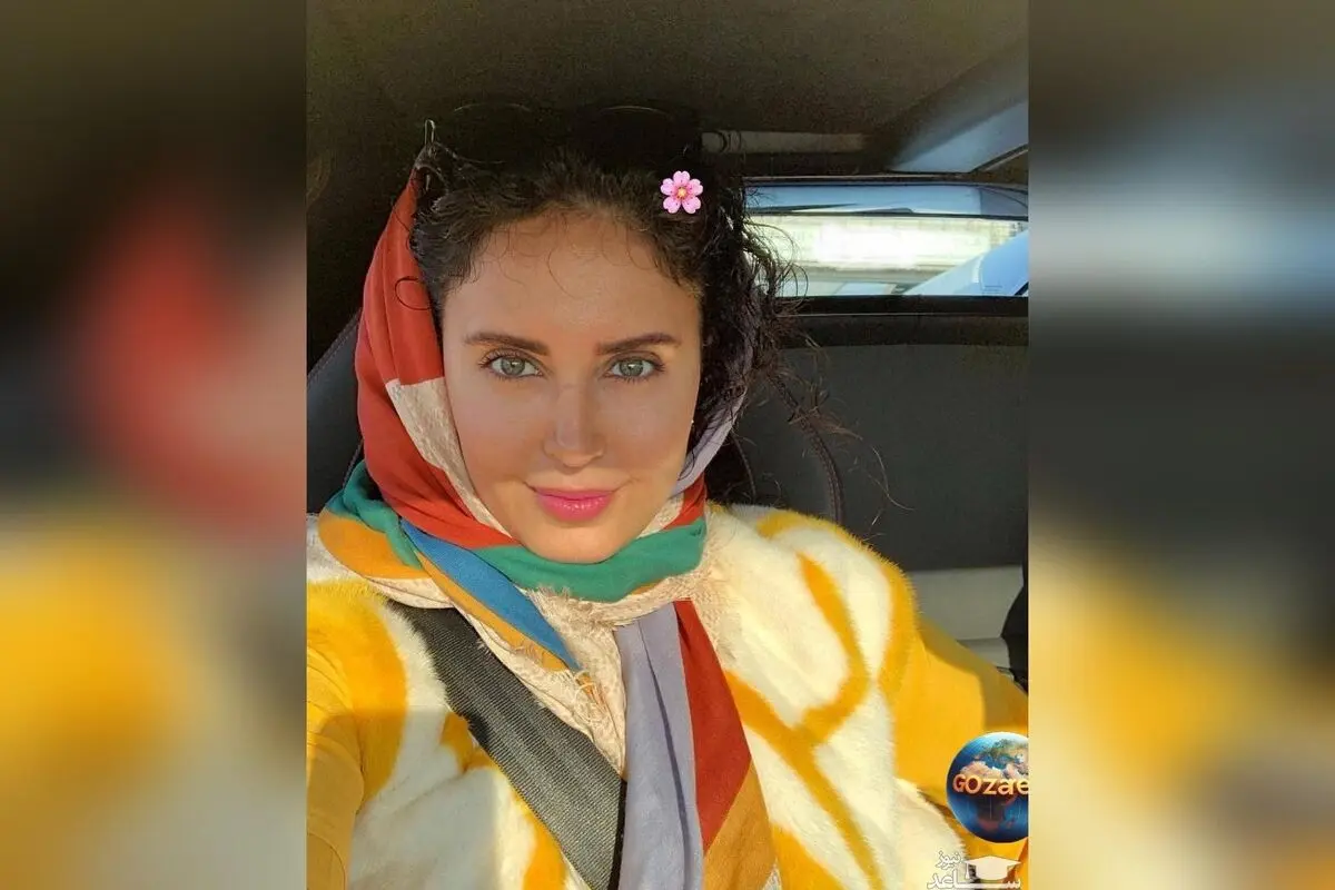 الناز شاکردوست در خانه تاریخی عامری‌های کاشان با ژست متفاوت و دیدنی