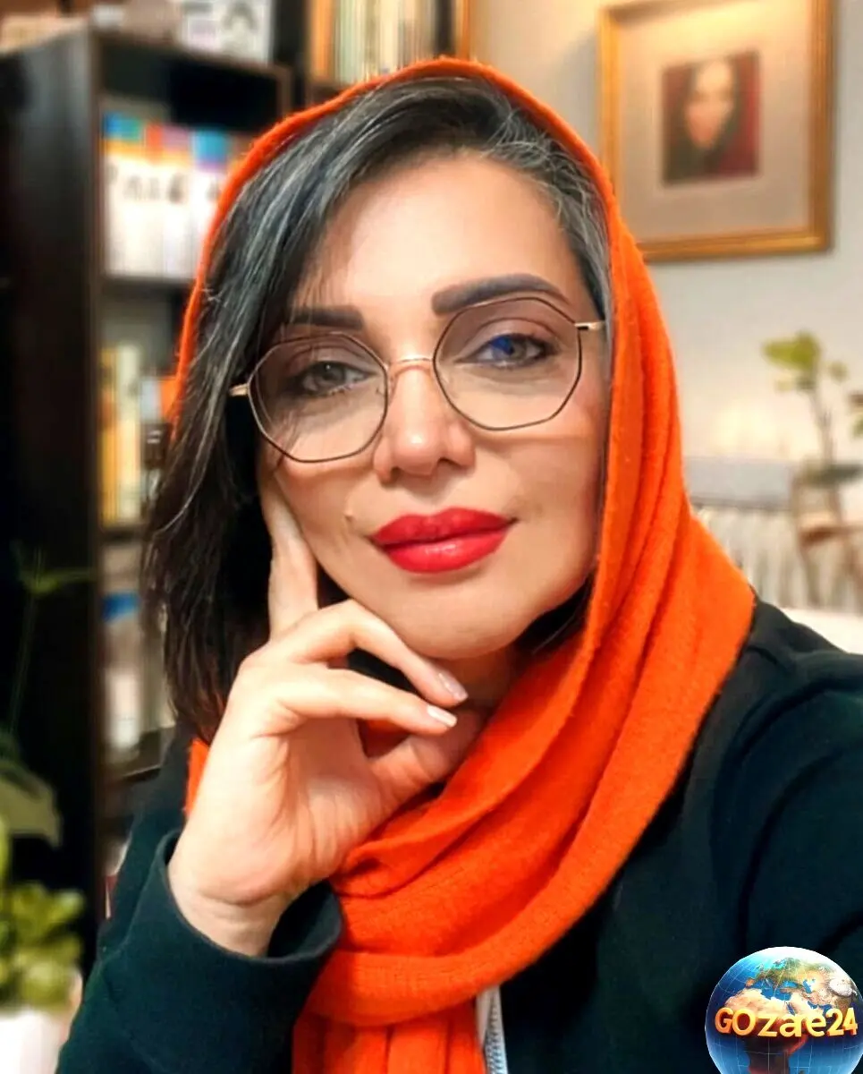عکس جدید الهام پاوه نژاد با مدل مانتو مزونی و پارچه طرحدار، استایل خاص و متفاوت بازیگر مشهور