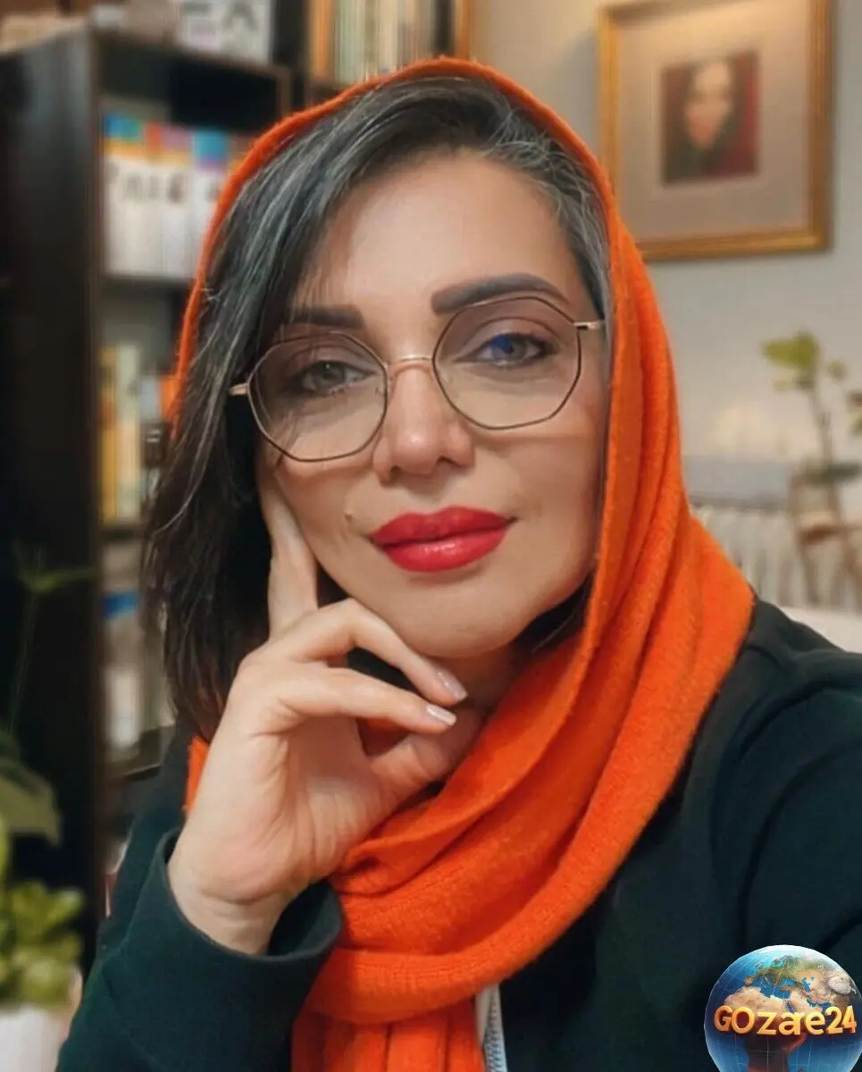 عکس جدید الهام پاوه نژاد با مدل مانتو مزونی و پارچه طرحدار، استایل خاص و متفاوت بازیگر مشهور