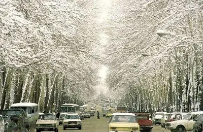 تصویری جالب و نوستالوژیک از تاکسی‌های قدیمی پیکان که علیرضا خمسه منتشر کرد