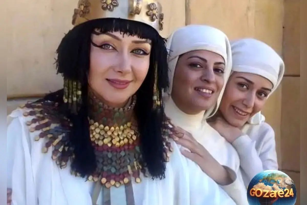 تصویر نادر از کودکی کتایون ریاحی در دهه 1340: آرامش و معصومیت در کنار دوستان در یک مهمانی