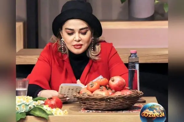 کیک شب یلدا بهاره رهنما با طراحی گوکولی و بانمک + عکس‌های دیدنی