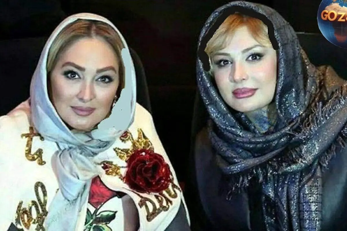 شباهت باورنکردنی الهام حمیدی به نیوشا ضیغمی در جدیدترین تصویر + عکس، از این زاویه واقعی بودنشان عجیب به نظر می‌رسد؛ موافقید؟