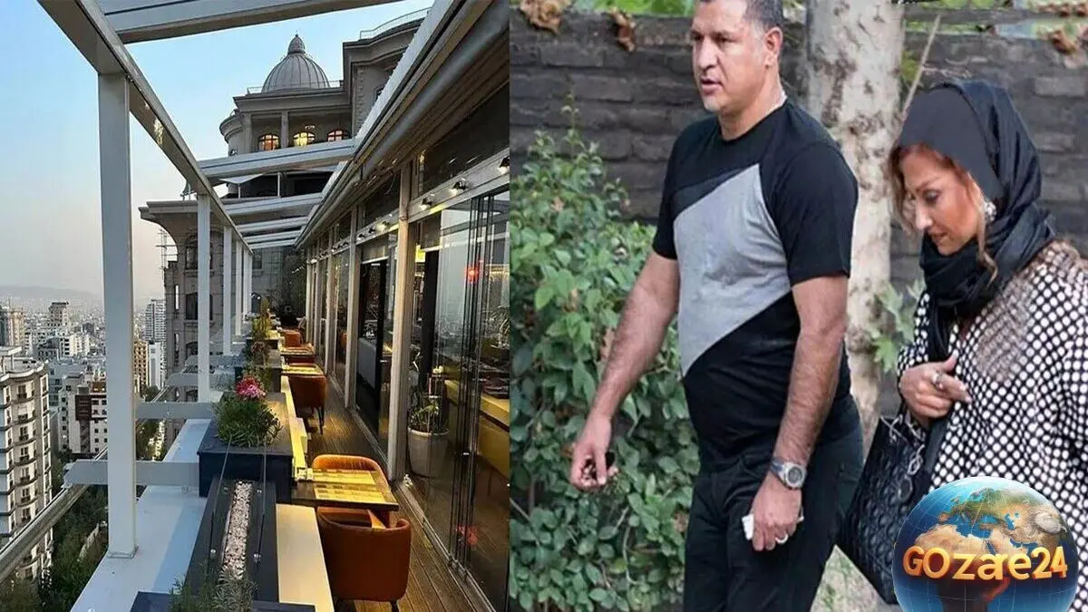 علی دایی با هنرمندان در رستورانش: لحظه‌ای صمیمی و دوستانه با نیوشا ضیغمی، علی زندوکیلی و گلوریا هاردی
