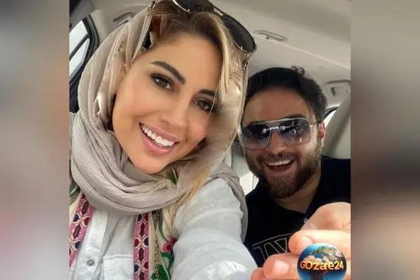 عکس خانوادگی بابک جهانبخش در پشت صحنه کنسرت اصفهان و حواشی جدایی همسر دومش