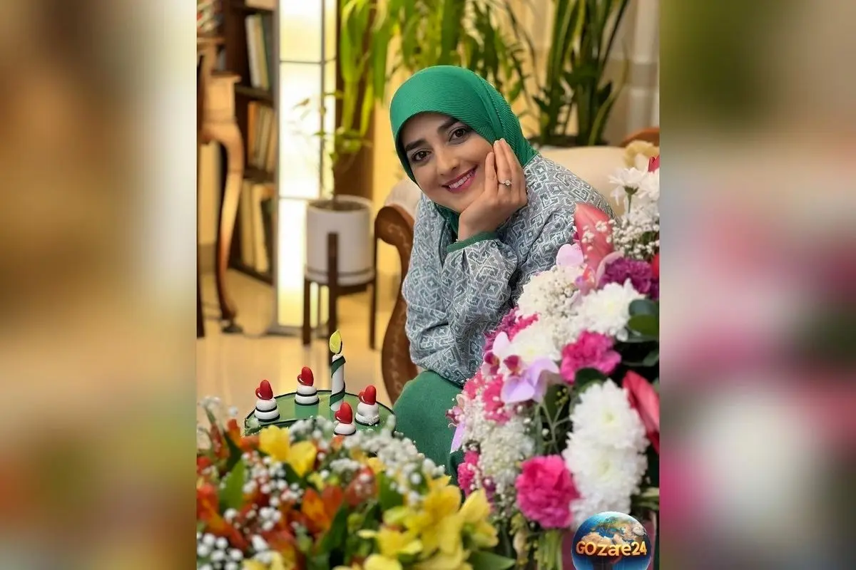 خانه لوکس و ایرانی ستاره سادات قطبی با طراحی اصیل، حیاط سبز و دکوراسیون شیک