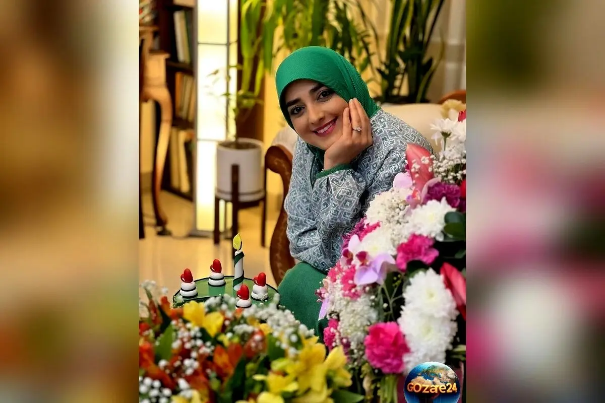 خانه لوکس و ایرانی ستاره سادات قطبی با طراحی اصیل، حیاط سبز و دکوراسیون شیک