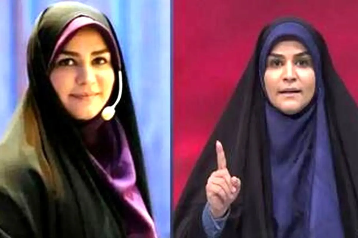 عکس دیدنی خبرنگار آمریکایی در آغوش مجری شیرزن صدا و سیما سحر امامی در کنار ساختمان شیشه‌ای